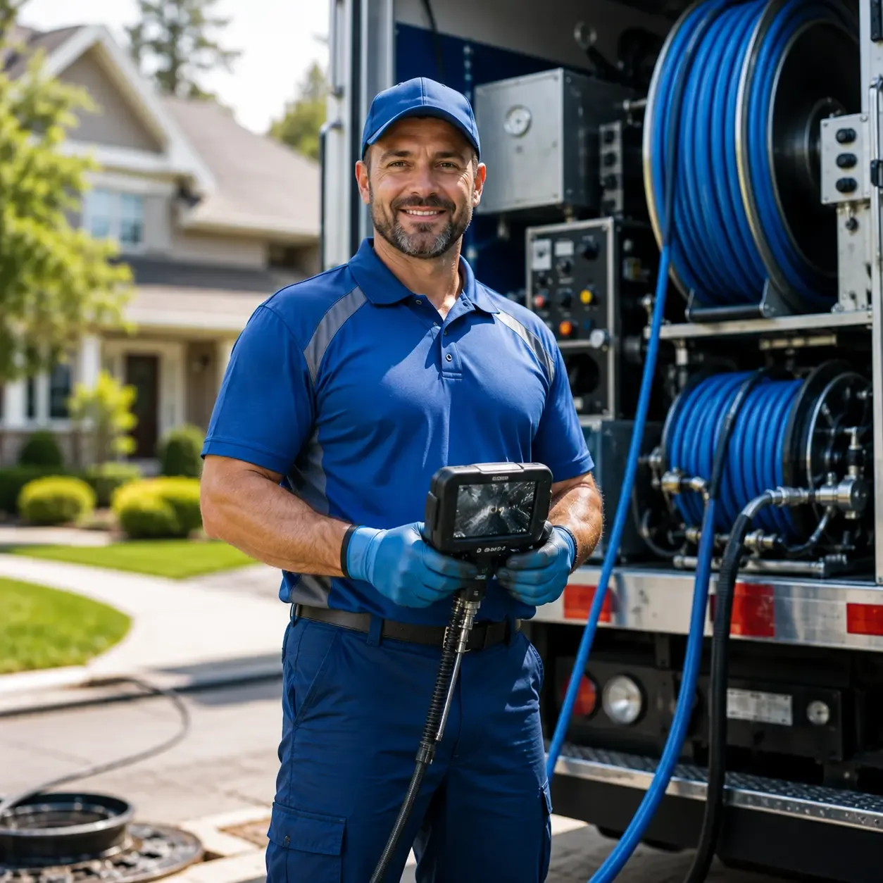 Local outdoor drain cleaning specialists in Monmouth, ME